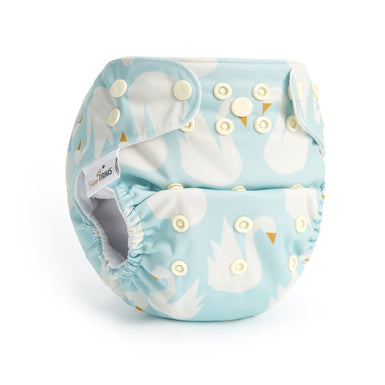 Fudgey TRIMS™ 2.0 Pocket Nappy - Swans