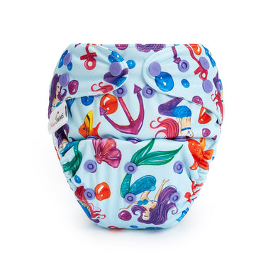 Fudgey TRIMS™ 2.0 Pocket Nappy - Mermaids