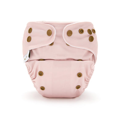 Fudgey TRIMS™ Pocket Nappy - Dusty Rose - Fudgey Pants